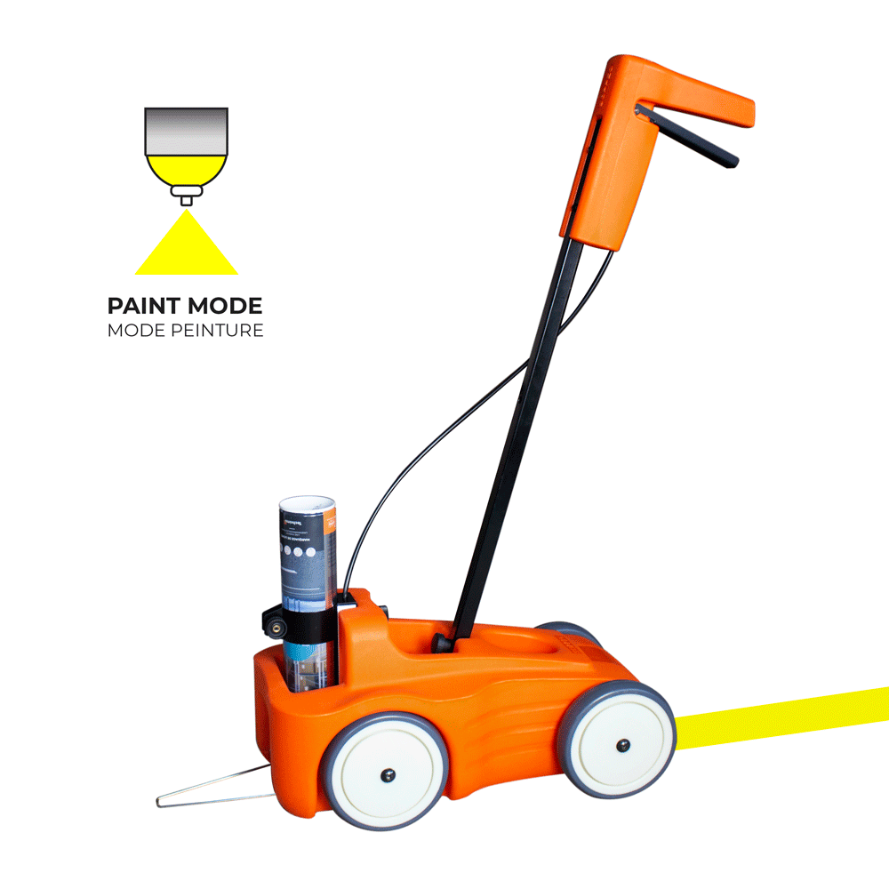 Chariot de traçage SOPPEC DRIVER™ Marquage Ligne au Sol Technima